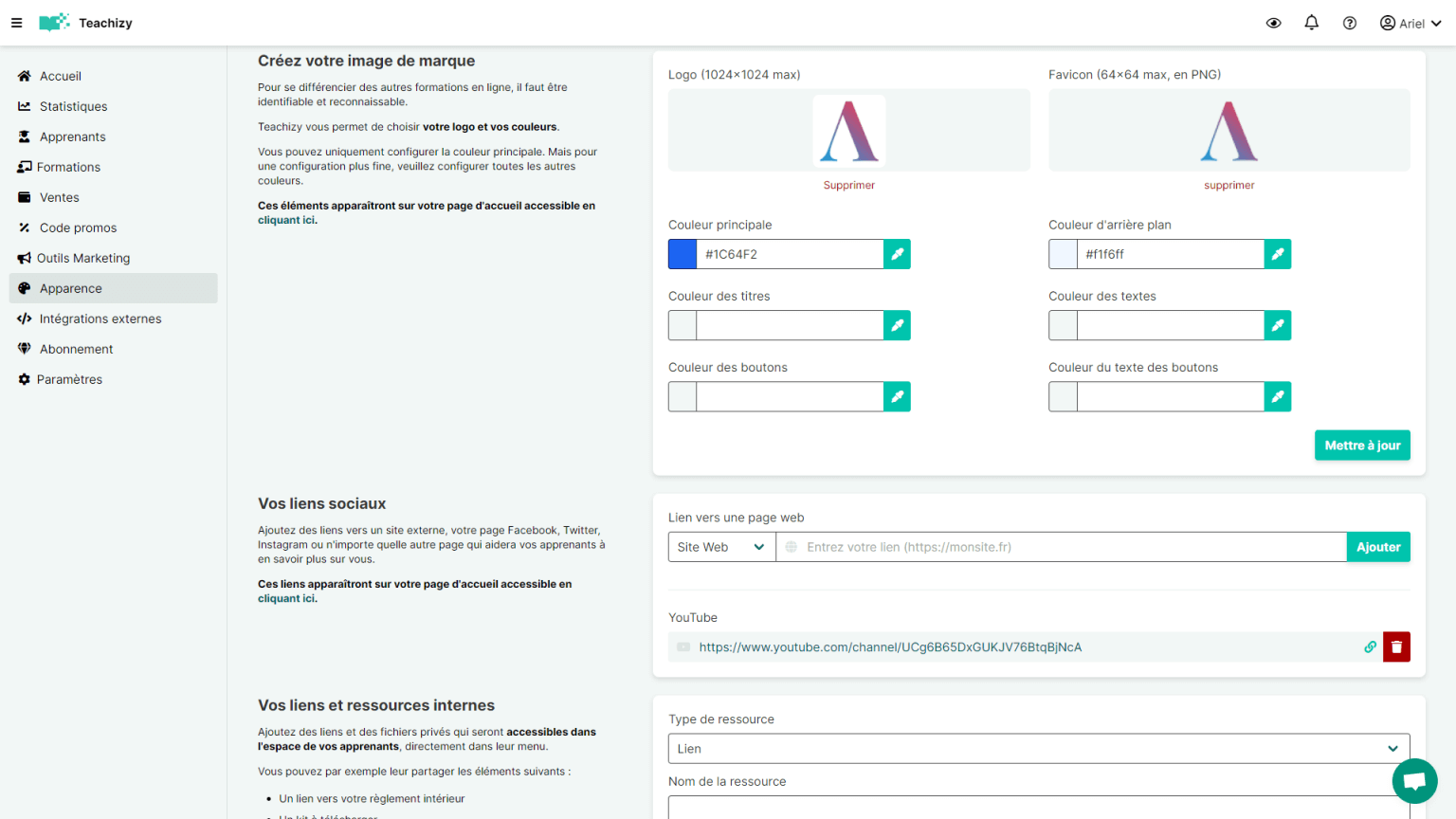 créer site de formation en ligne